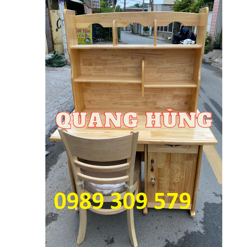 BÀN HỌC SINH GỖ TỰ NHIÊN CAO CẤP HCM