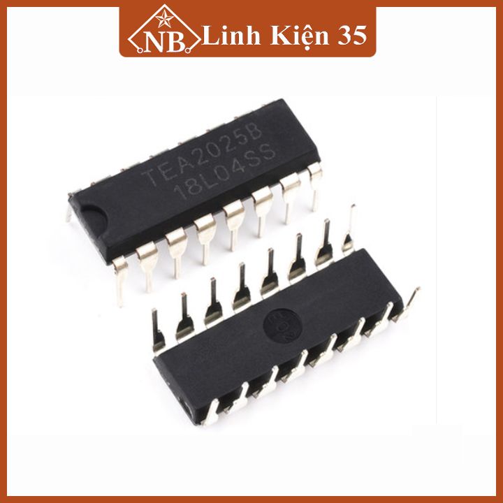 IC Audio TEA2025 2.5Wx2 12V kiểu chân SOP16/DIP16