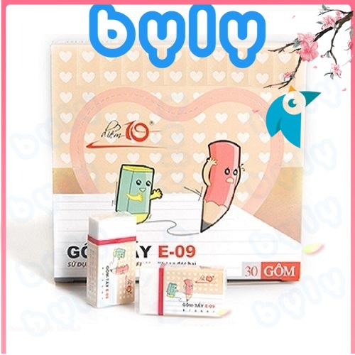 Gôm tẩy thiên long điểm 10 tp-e09 an toàn - quyên byly store