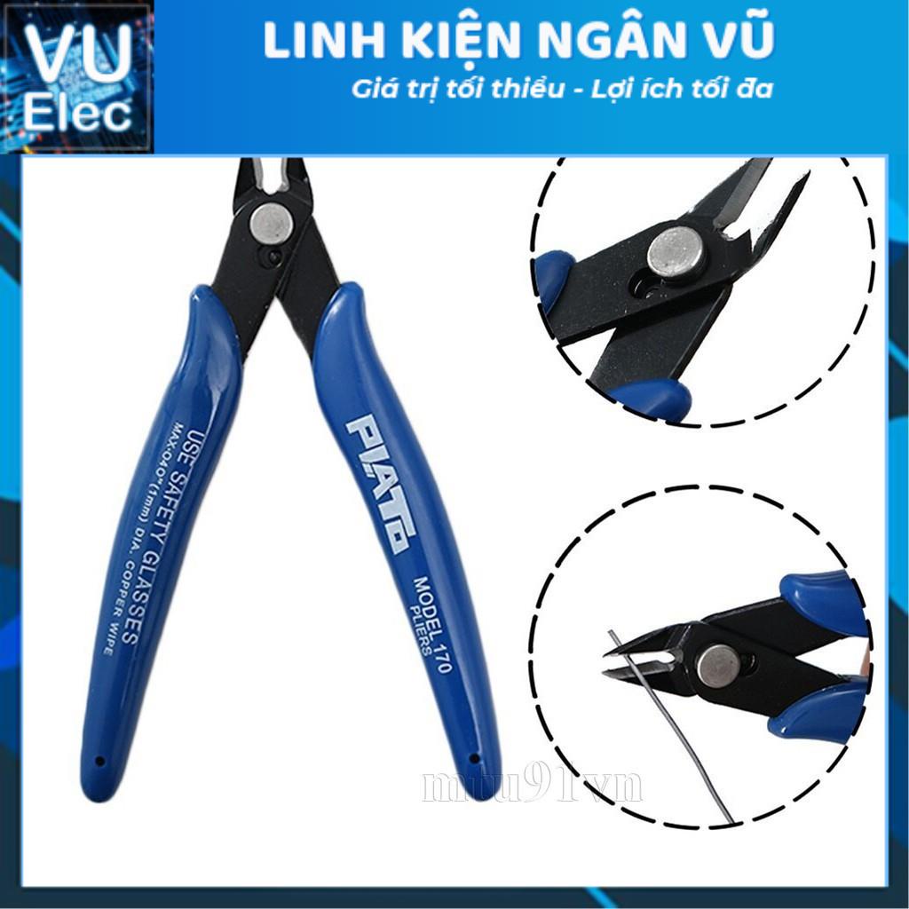 Kìm cắt chân linh kiện plato-170 hoặc xuron cpn