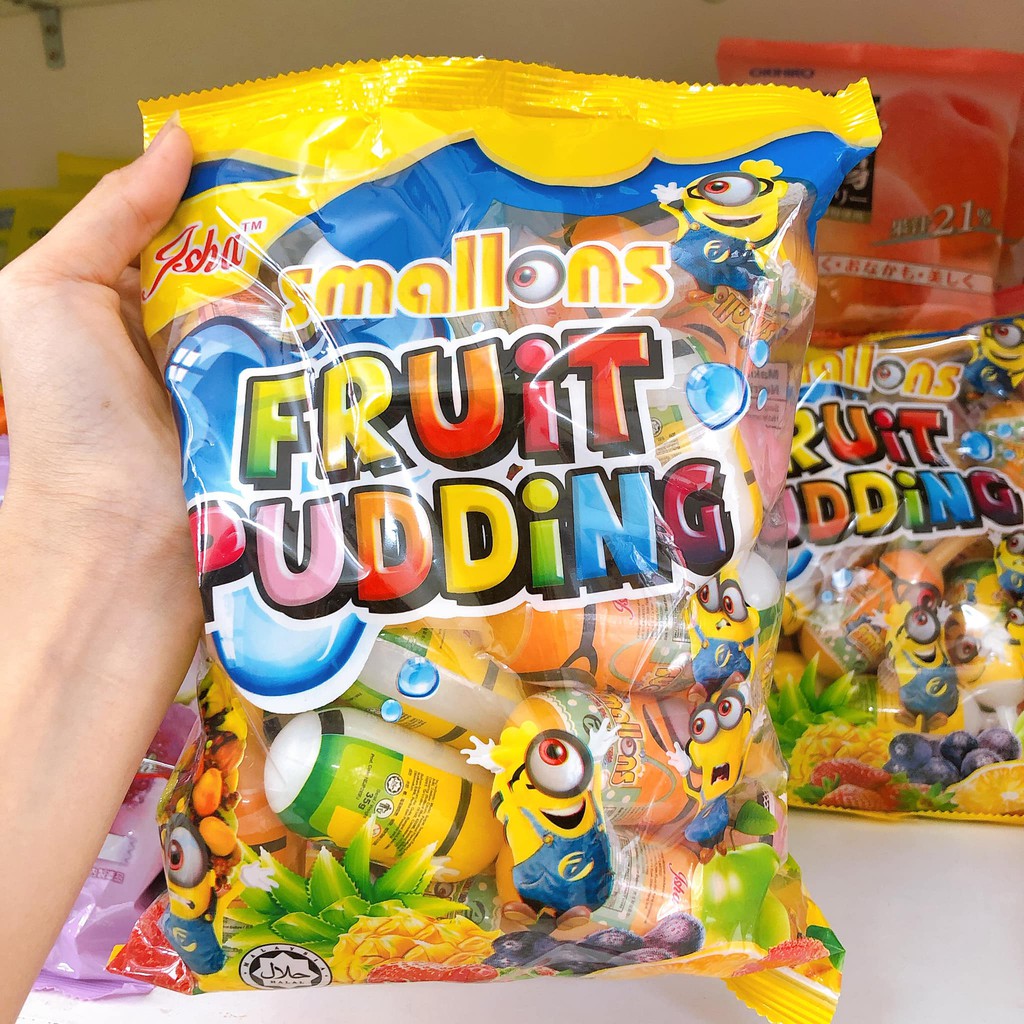 Thạch trái cây FruitPudding smallons minions (24c)
