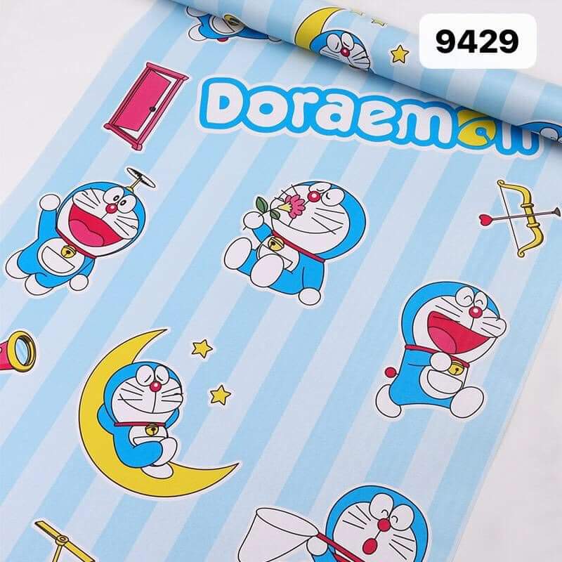 10M decal giấy dán tường Doremon hot nhất 2020 (10m x 0.45cm)