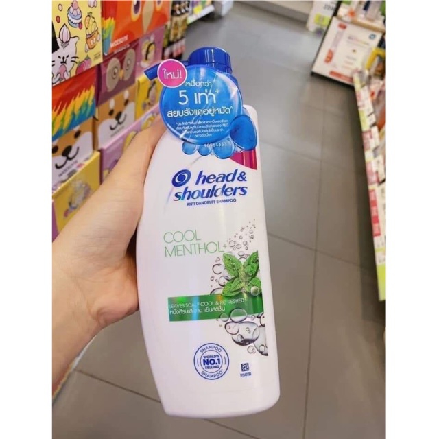Dầu Gội Head & Shoulders Thái Lan 450ml Mát Lạnh Sạch Gàu