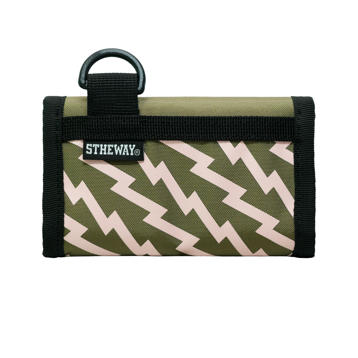 5THEWAY® Ví Ngắn Xanh Bơ aka /solid/ SQUARE WALLET™ in OLIVE™