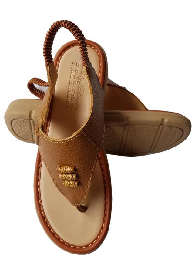 Giày Sandal Nữ BIGGBEN Da Bò Thật SDNB31