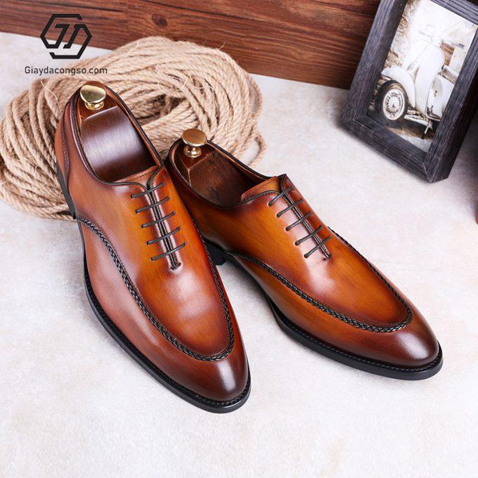 Giày da công sở - Giày tây nam công sở cao cấp GT34
