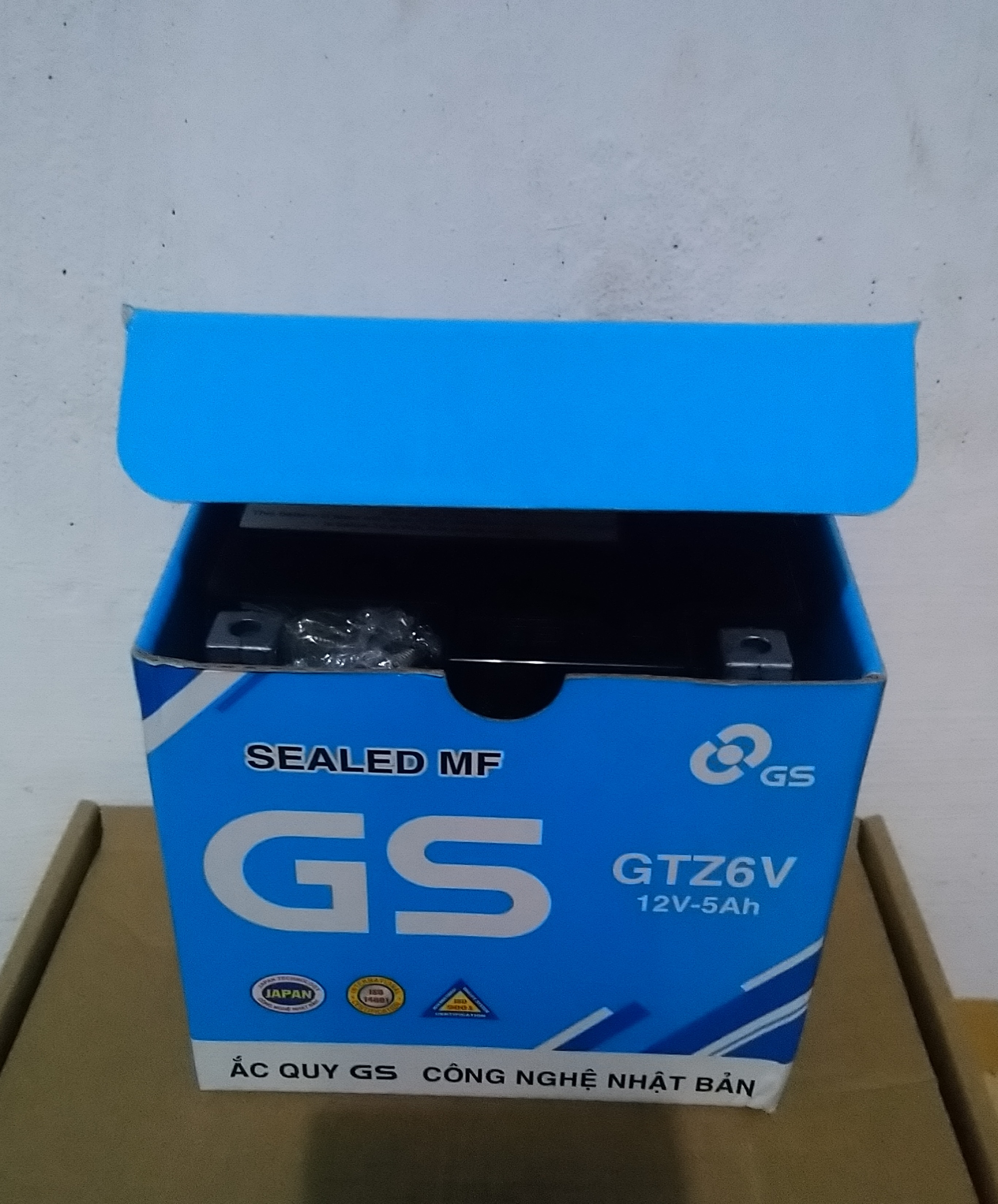 BÌNH ẮC QUY GS GTZ6V 12V-5A