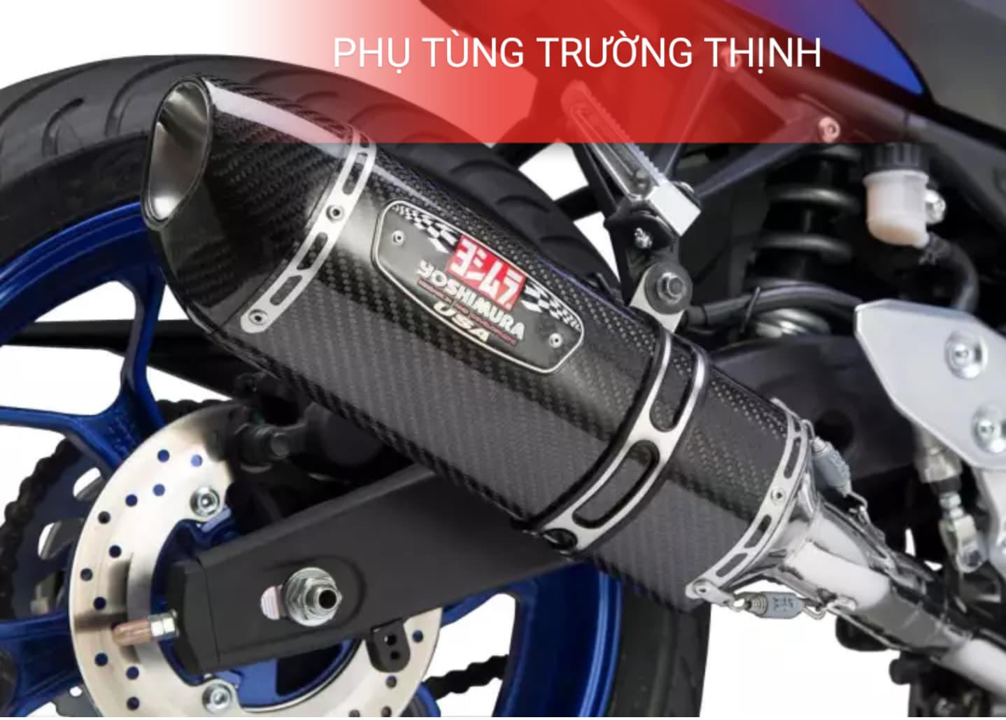 Lon pô Yoshimura Carbon Nhập ( Hàng mới về )