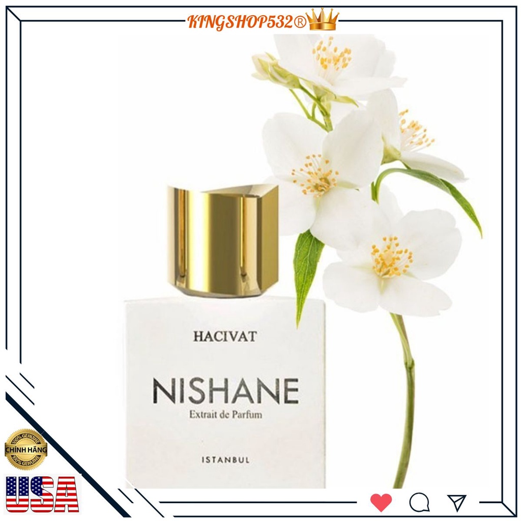 Mẫu thử nước hoa nishane hacivat 10ml -𝓴𝓲𝓷𝓰𝓼𝓱𝓸𝓹-