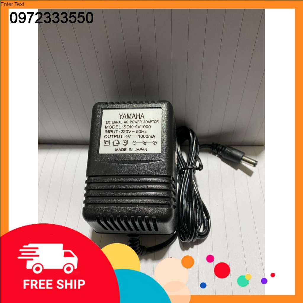 Ngu&ocirc;n adaptor 9v -100ma dientuquangtien