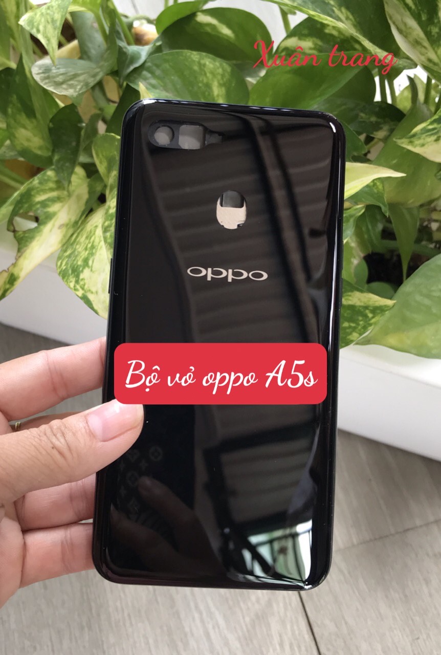 Bộ Vỏ Sườn Oppo A5s Zin Hàng Cao Cấp (kèm phím+kính camera)