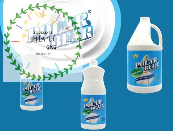 Nước rửa chén POLAR BEAR 3.6kg