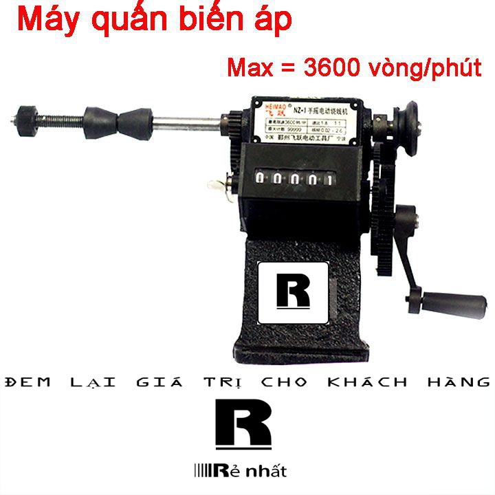 Máy quấn dây đồng biến áp nhảy số siêu bền