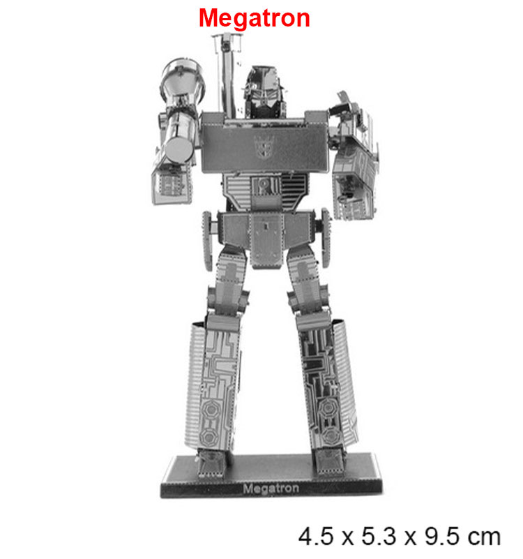 Đồ chơi lắp ghép mô hình 3D bằng thép robot