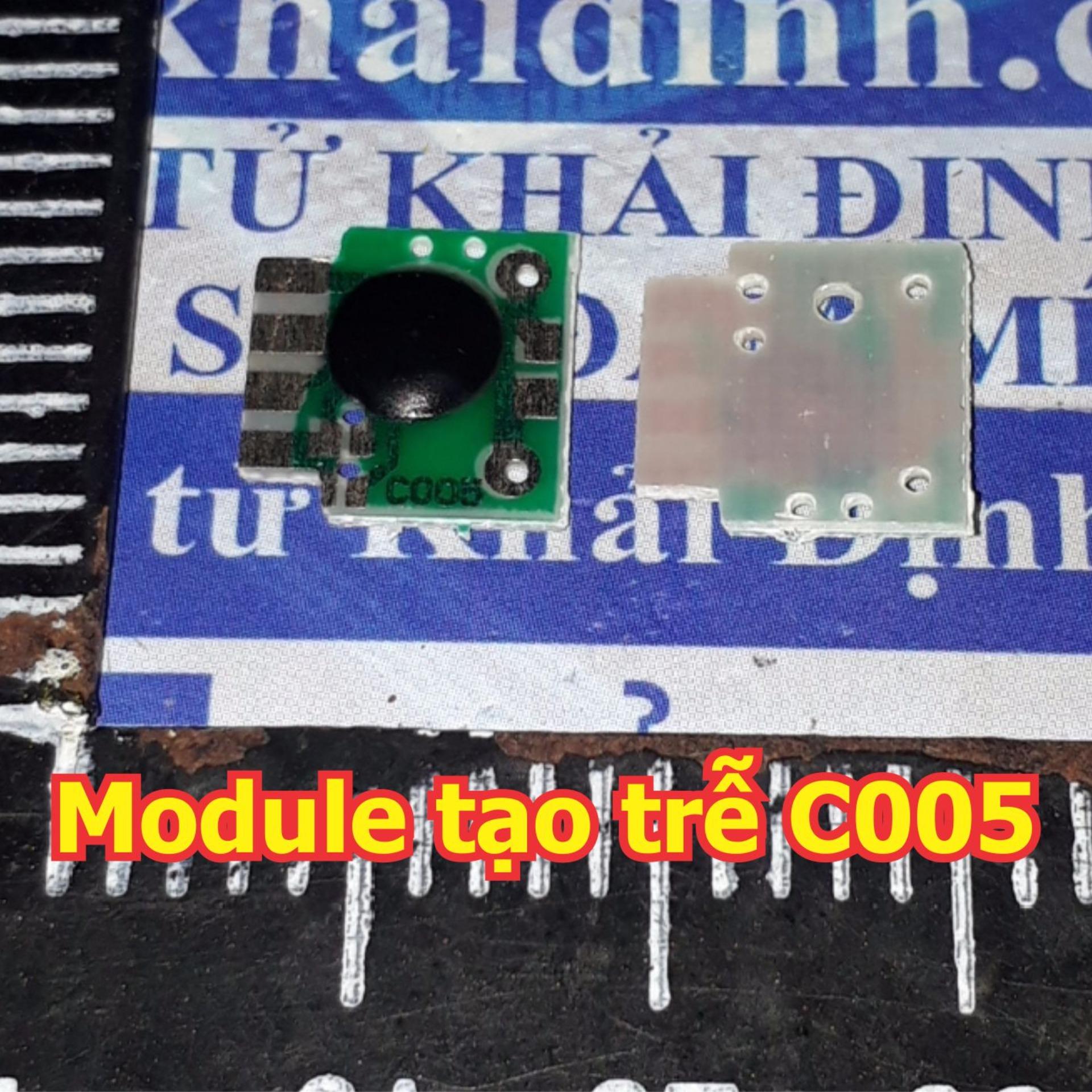 5 cái module hẹn giờ, delay tạo trễn mini siêu nhỏ c005 thời gian trễ 2s-1000h kde5139