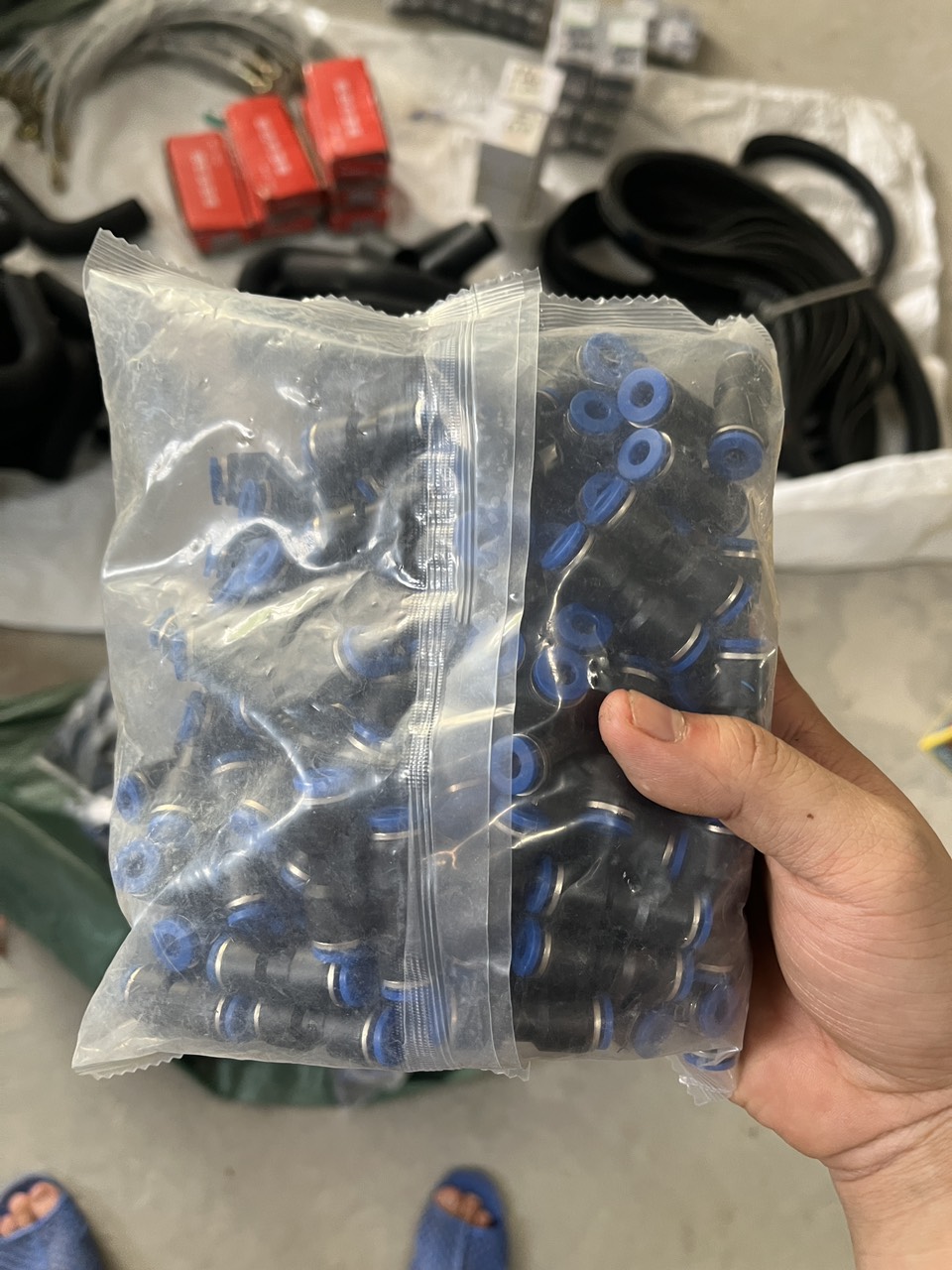 1 túi cút nối thanh thẳng 5 số lượng 100 cái