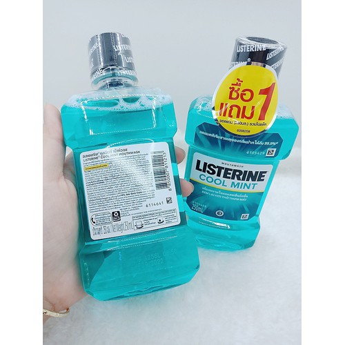 Nước Súc Miệng LISTERINE 250ml hàng Thái Lan
