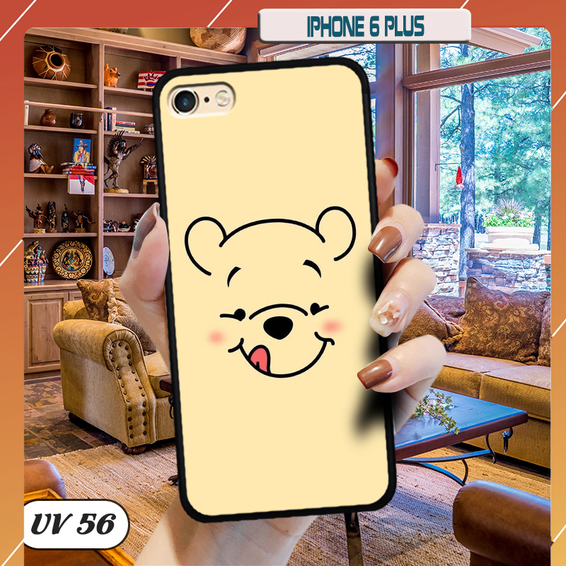 Ốp điện thoại IPHONE 6S PLUS - lưng nhám viền dẻo