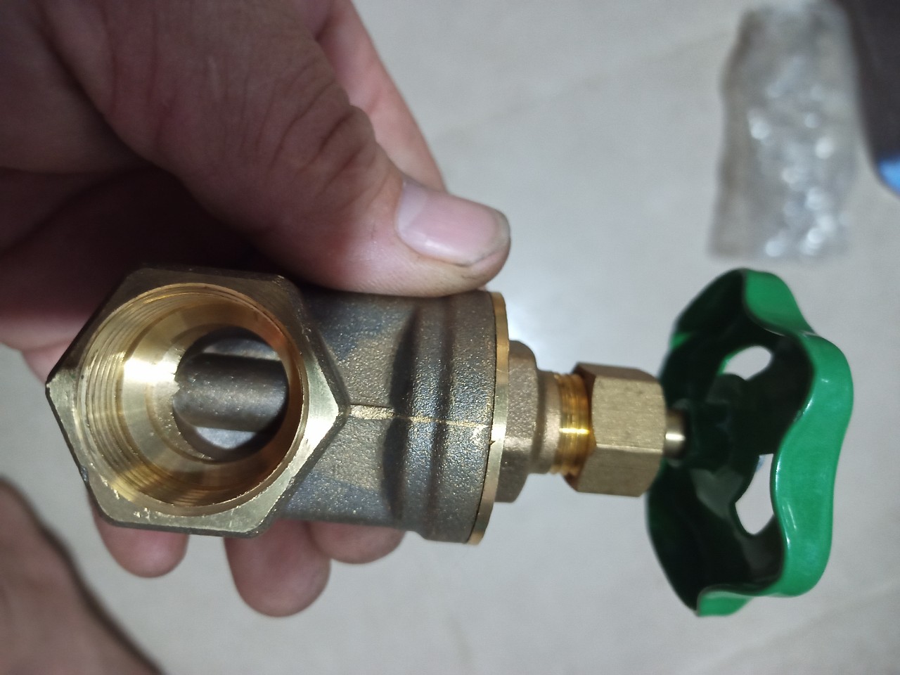 Van cửa đồng Sanwa phi 27 (3/4 200)