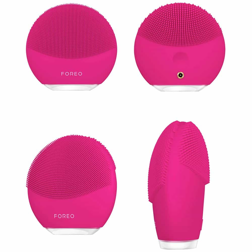 Máy rửa mặt Luna Mini 2 nhỏ gọn, massage mặt (Hồng)