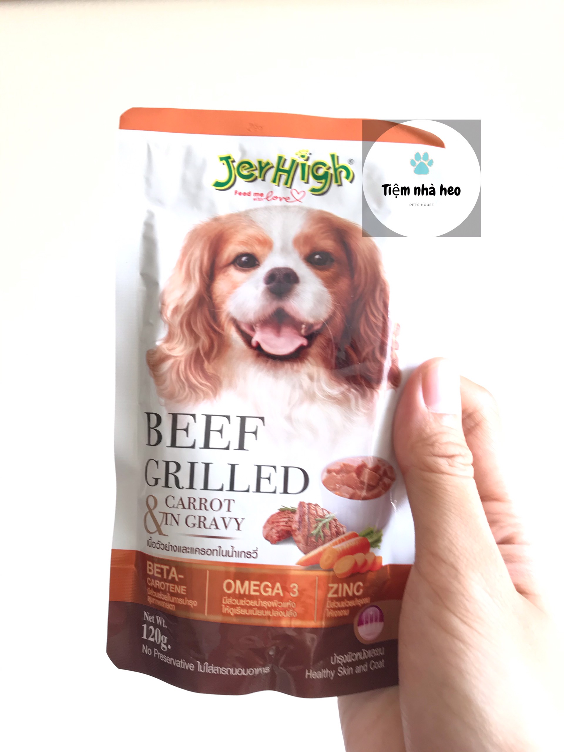 Pate JerHigh cho Chó 120g - Tiệm Nhà Heo