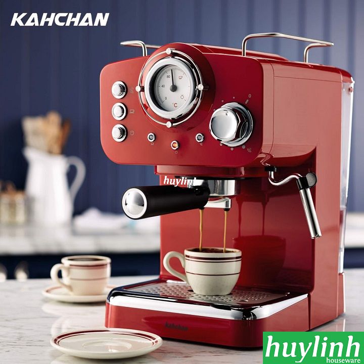 [HCM][Trả góp 0%]Máy pha cà phê Kahchan EP9139 - espresso - cappuccino