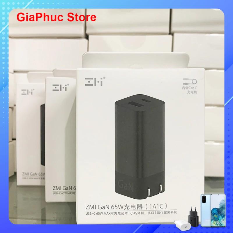 Củ sạc nhanh ZMI GaN 65W Kèm cáp sạc Type C