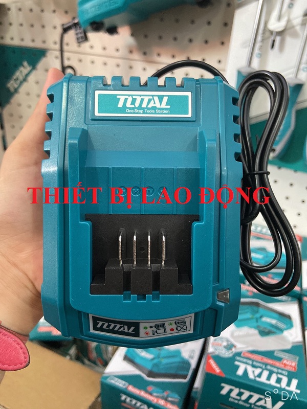 20v cục sạc pin li-ion total - tfcli2001