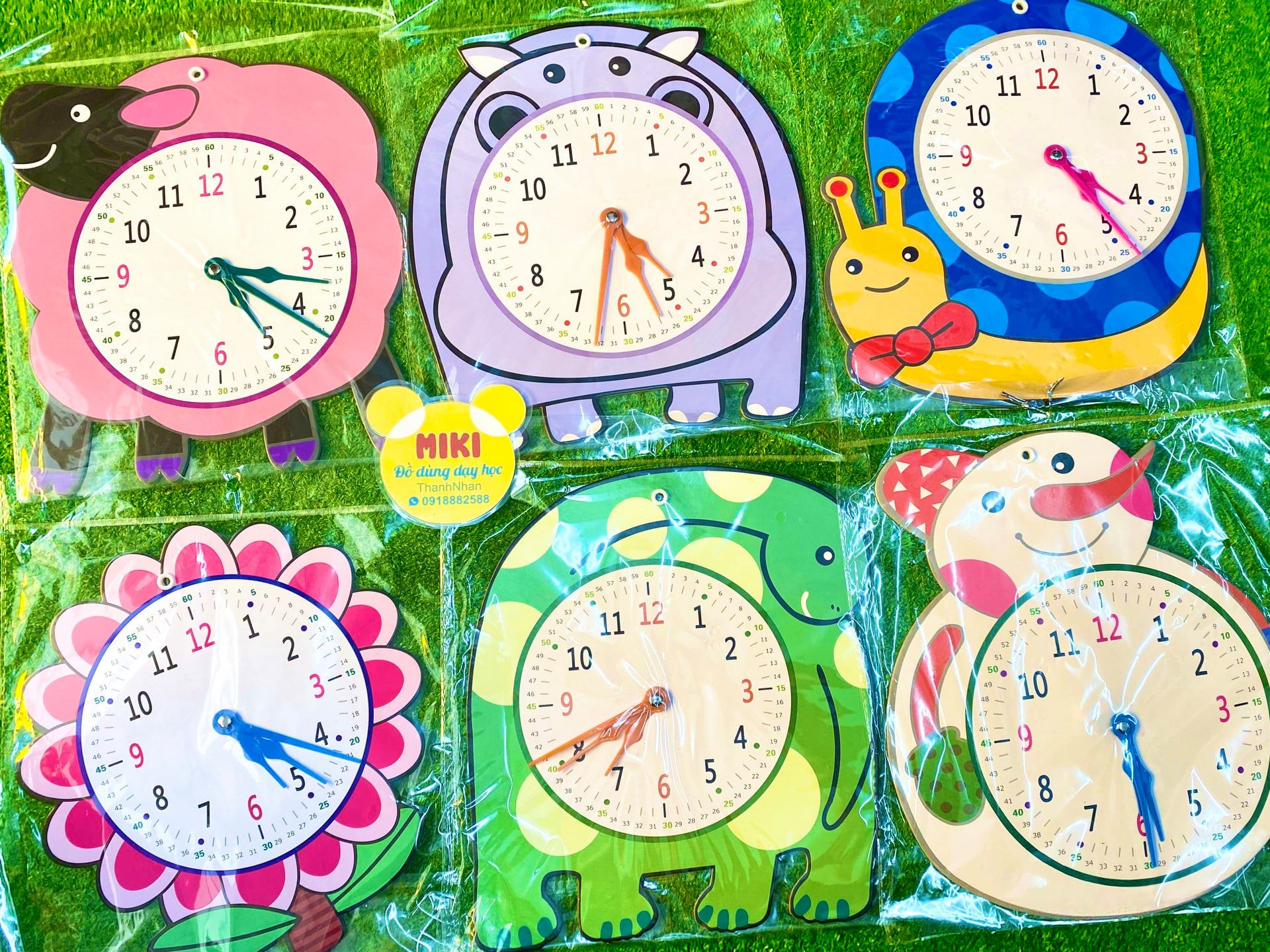 ĐỒNG HỒ THÚ CUTE ( mẫu ngẫu nhiên )