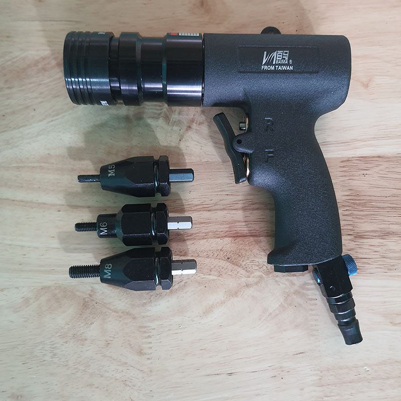Máy  rút đai ốc,ốc tán,ecu bằng hơi