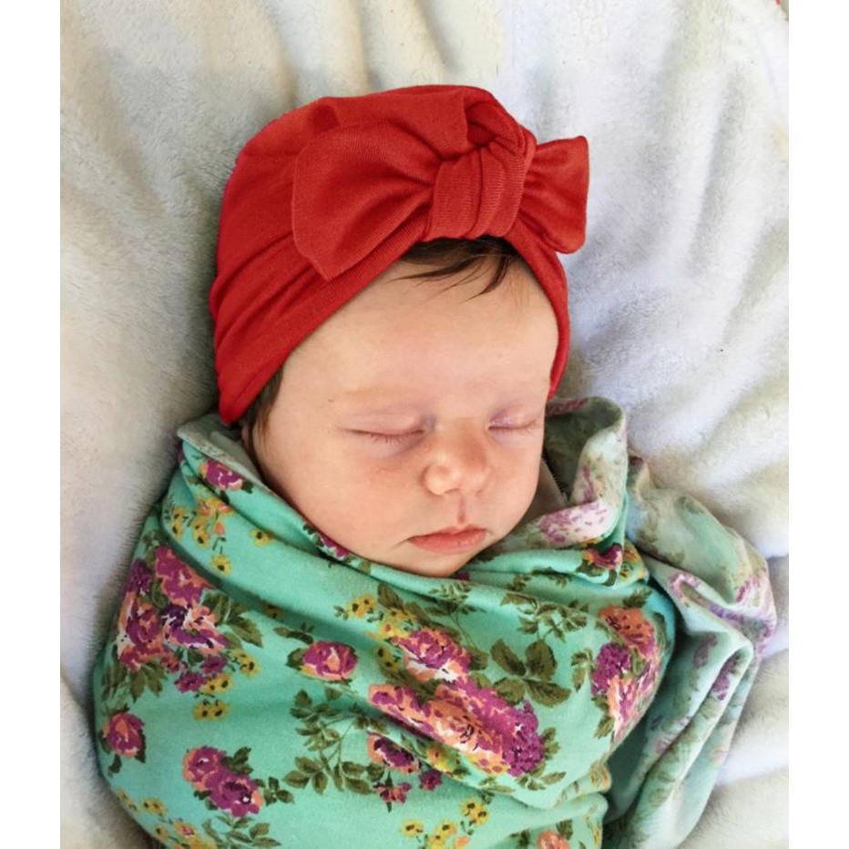 Mũ Turban Nơ Cho Bé Gái sgr1881