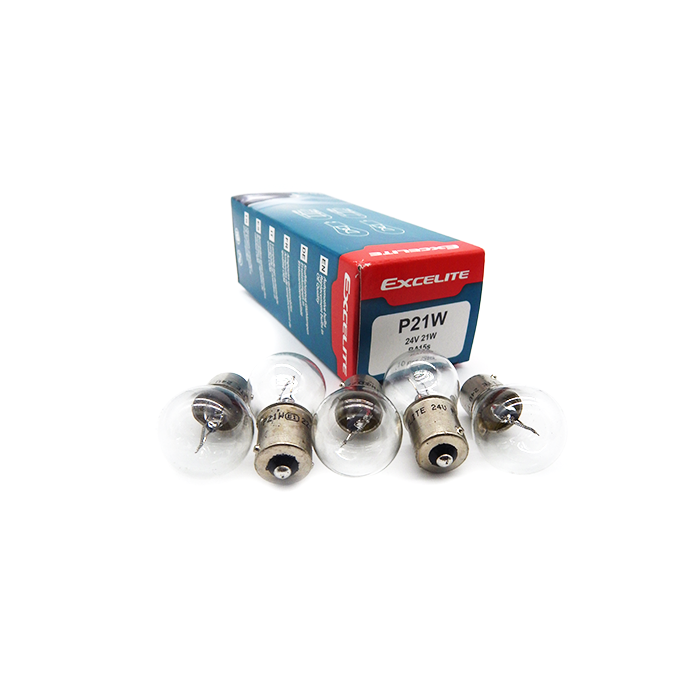 Bóng đèn hậu 1 tóc P21W 12V (Hộp 10 bóng)