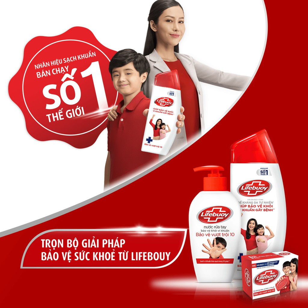 Sữa Tắm Lifebuoy (1Kg/1.4Kg)
