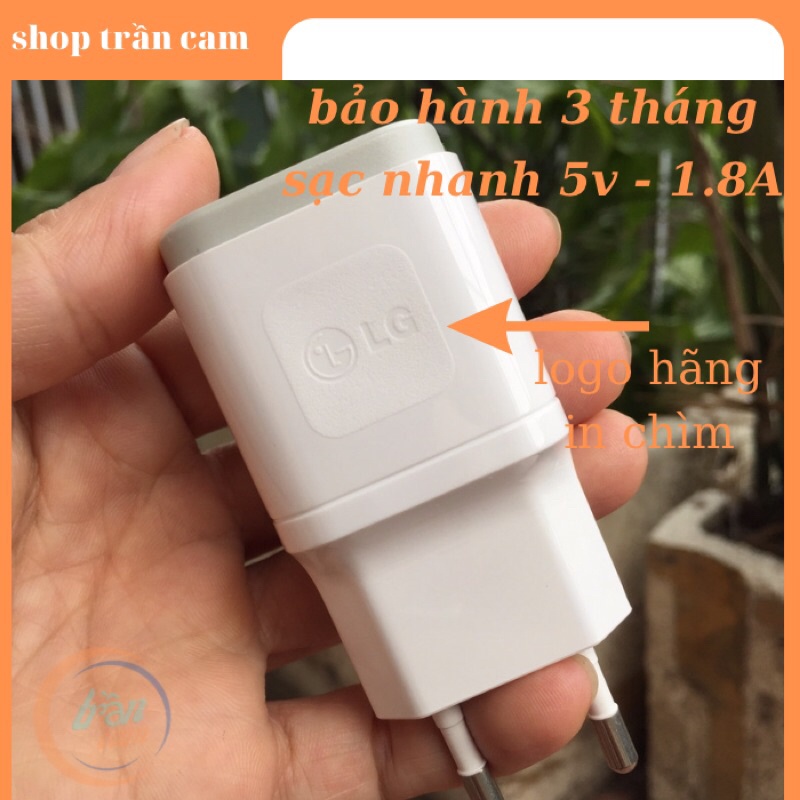 Charger LG 5v-1. 8A Zin carrier 100%