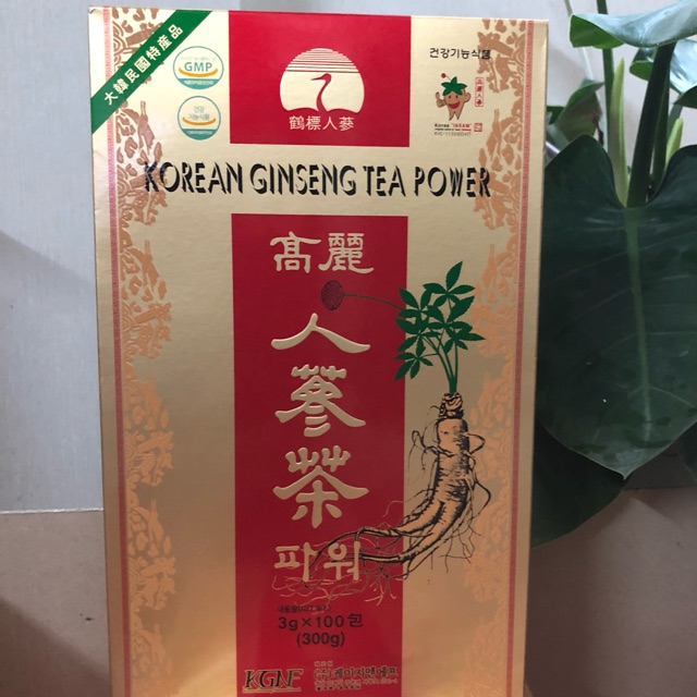 TRÀ SÂM HÀN QUỐC HIỆU CON CÒ 100 gói x 3g
