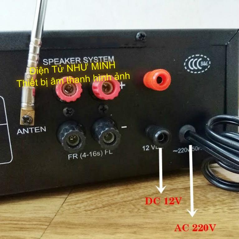 Ampli mini DC12V BX-2277 - Âm Ly Nhỏ Có BLUETOOTH USB Califlower