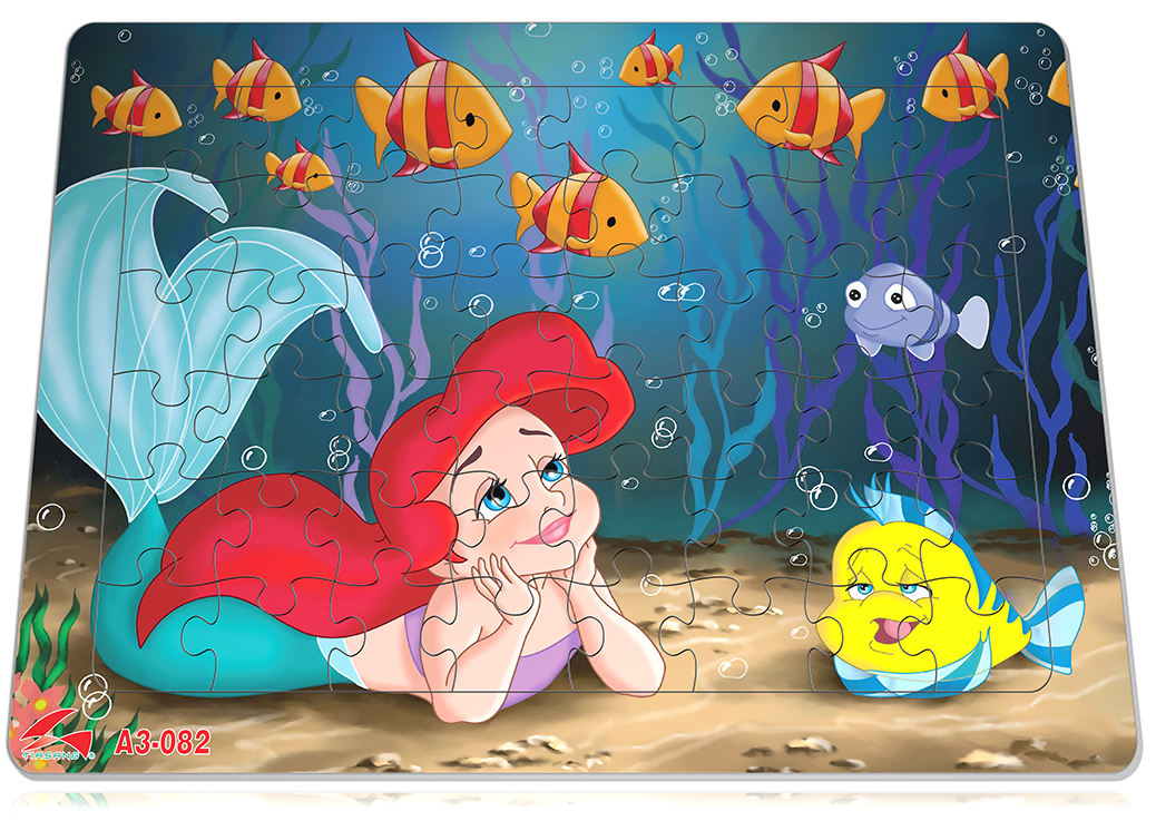 Tranh xếp hình 48 mảnh - A3-082 Nàng tiên cá