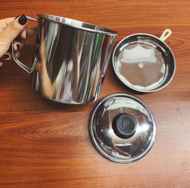 Ca Lọc Dầu Inox 304