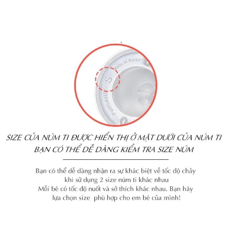 Bình sữa và núm ti Bebepick 150-250ml (chọn núm)