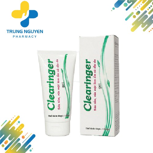 Clearinger - Sữa Tắm, Rửa Mặt Và Làm Ẩm Da