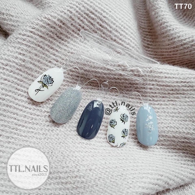 Móng mẫu vương miện ( xâu 10c 50 móng) Phụ kiện Nail
