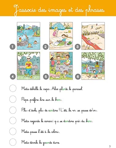 Sách đọc tiếng Pháp: MON GRAND CAHIER MONTESSORI DE LECTURE