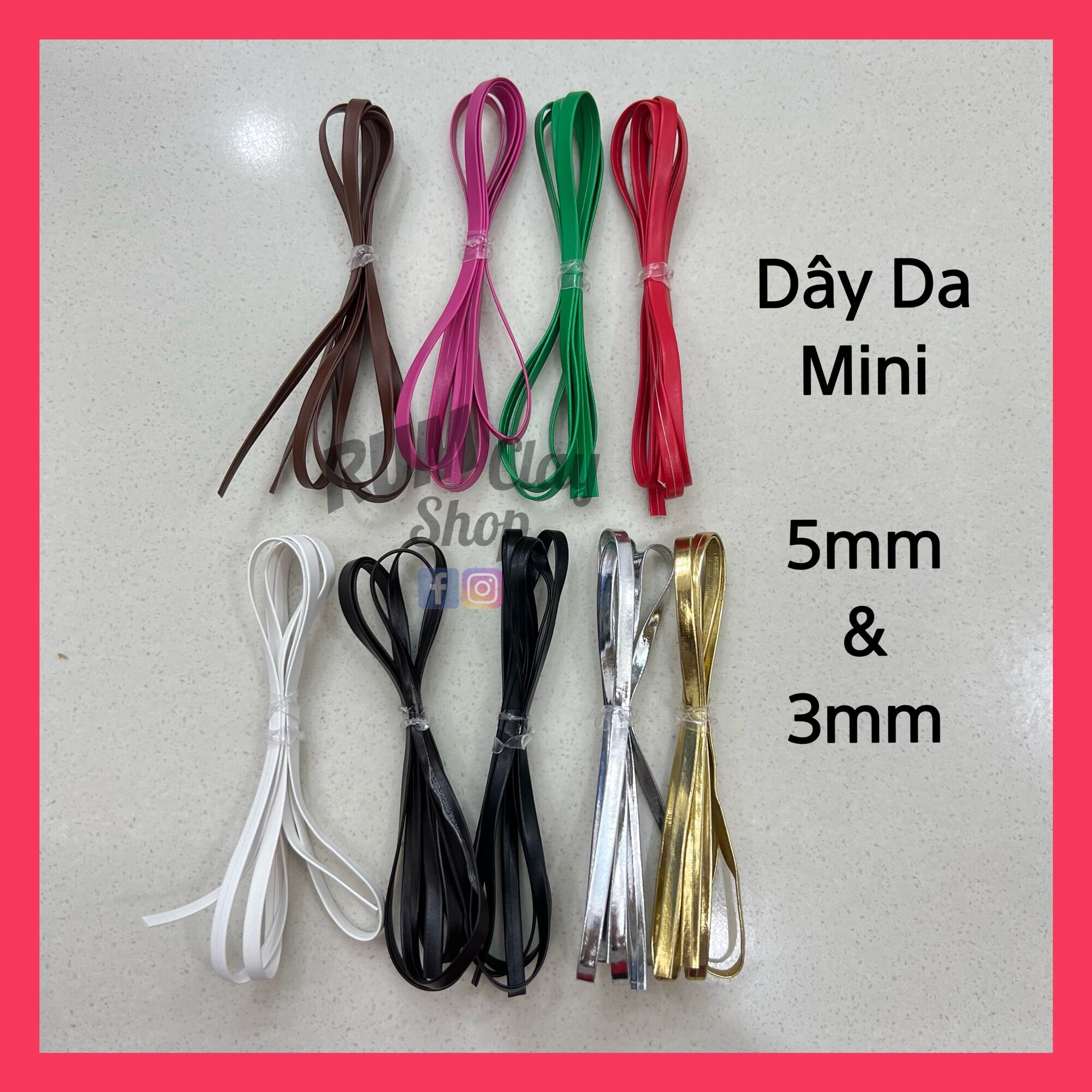 Dây Da Thắt Lưng mini cho Obitsu, Bjd