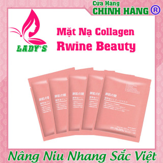 Mặt Nạ Collagen Nhật, Mặt Nạ Cuống Rốn Rwine Beauty, Bổ Sung Collagen, Cấp Ẩm Và Phục Hồi Trẻ Hóa Da thumbnail