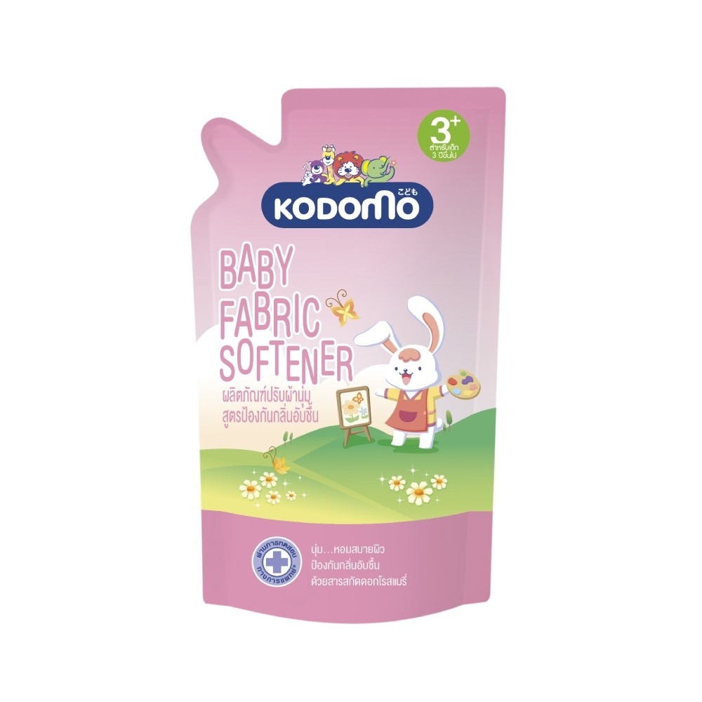 [HCM]NƯỚC XẢ KODOMO MỀM VẢI 3+ 600ML