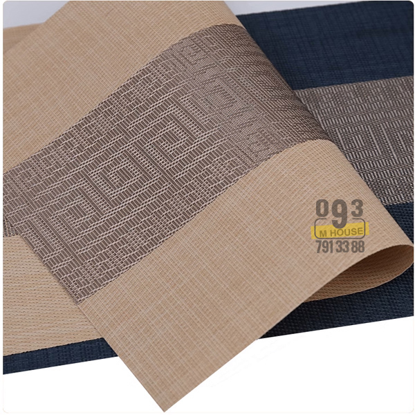 Placemats PVC Waterproof Dining Pad Table Mat Heat Insulation