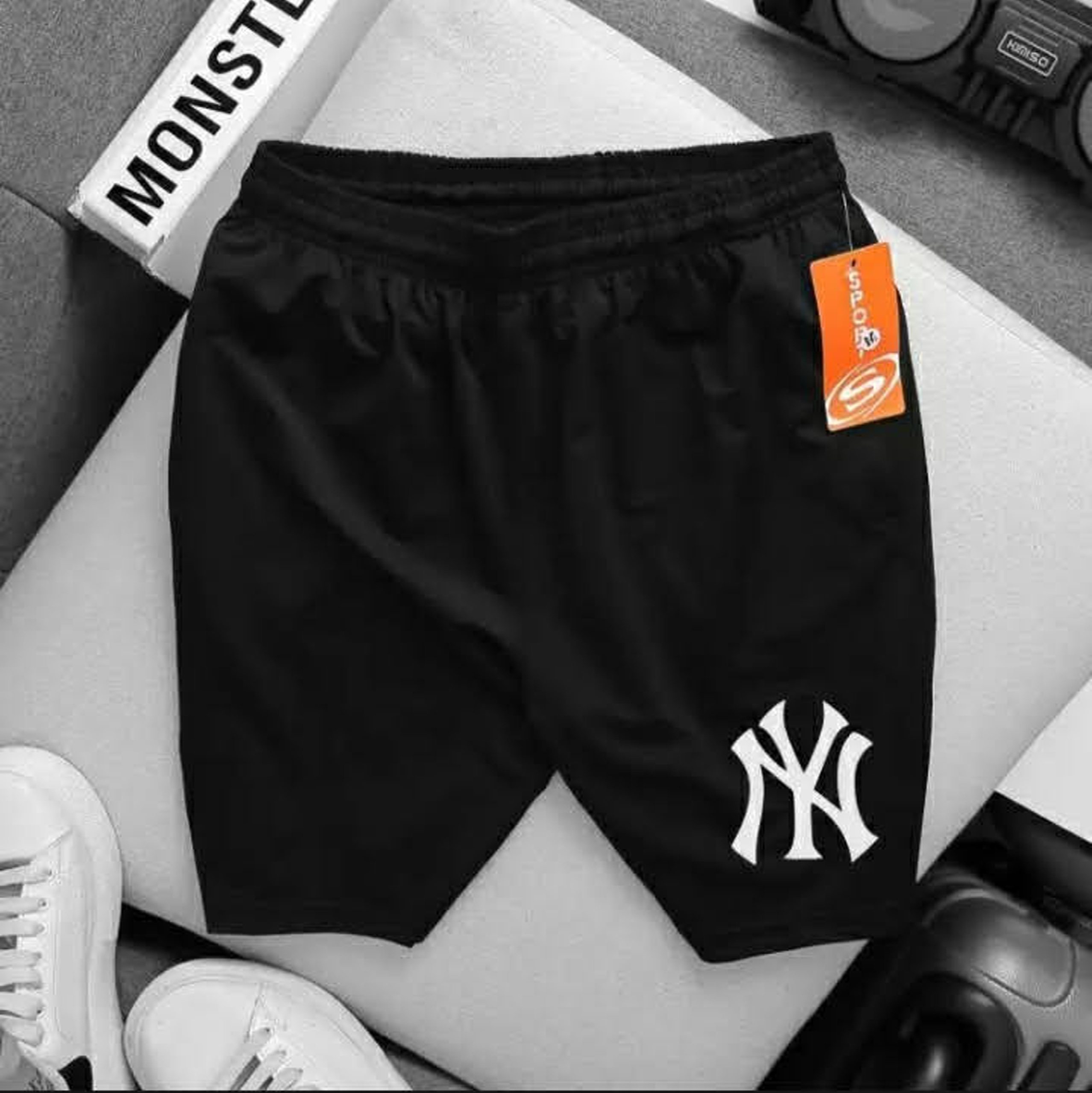 Quần Short NY Logo Phản Quang