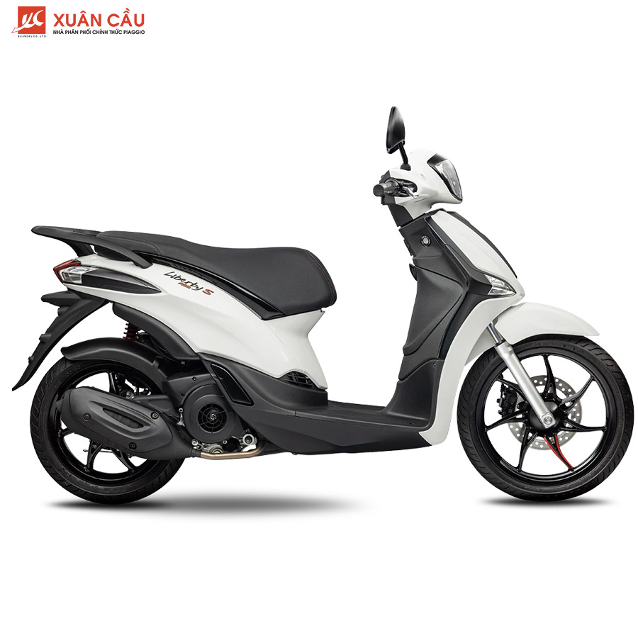 [Trả góp 0%] [Xe máy trả góp 0%]Xe máy Piaggio Liberty S Black Series  ABS 125 iGET -  Mới 100%