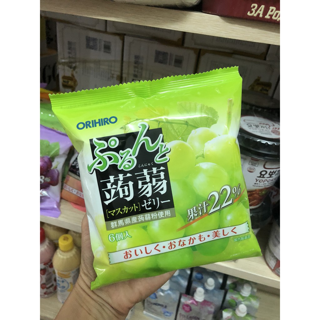 Thạch trái cây ORIHIRO - Nhật Bản - Kiwi
