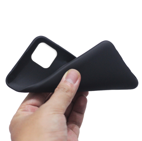 Ốp dẻo đen trơn chống bẩn cho Realme C11